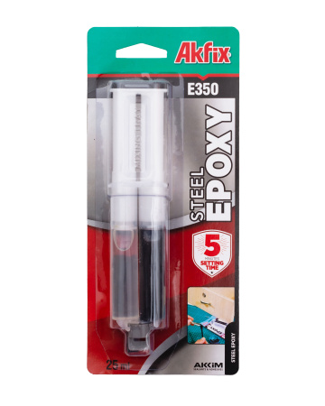 картинка Эпоксидный клей для металла Akfix E350 от магазина Огнекор